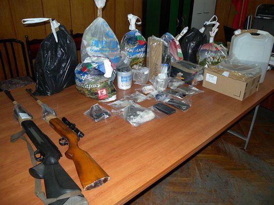 МВР удари лаборатория за метамфетамин край Сливен