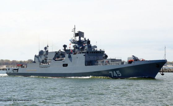 Нова фрегата влезе в състава на руския Черноморския флот