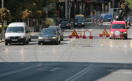 Затварят ключови булеварди в София заради строежа на метрото