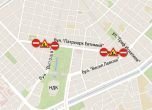 Тапи в София заради метрото, нови места за паркиране в синя зона (снимки и видео)