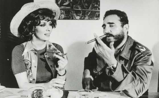 Сатирата ни представя срещата на Фидел Кастро и Джина Лолобриджида