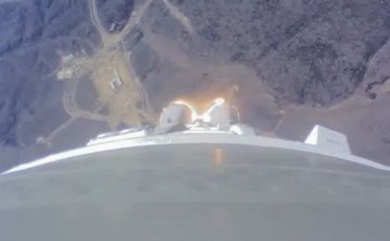 Камери на ракета "Союз-2.1а" показват полета ѝ (видео)