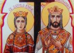 Св. св. Константин и Елена е, нестинари танцуват върху жаравата
