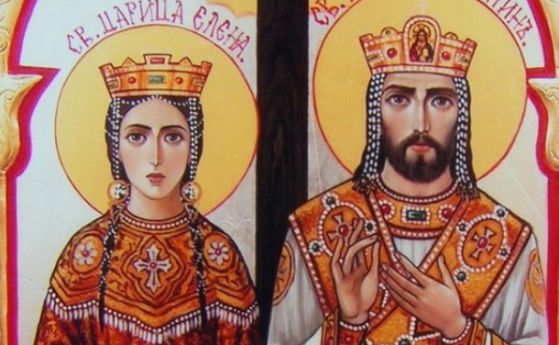 Св. св. Константин и Елена е, нестинари танцуват върху жаравата