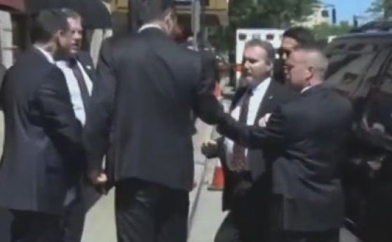 Охраната на Ердоган се сби с американски спецагенти преди погребението на Али (видео)