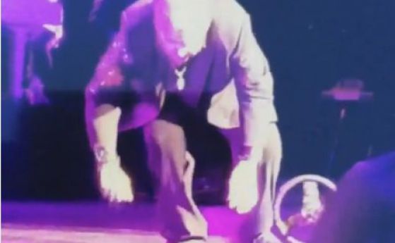 Рок легендата Мийт Лоуф колабира на сцената (видео)