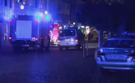 Сирийски бежанец се взриви до бар в Южна Германия