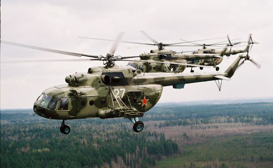 Руски военен хеликоптер свален в Сирия след обстрел от земята 