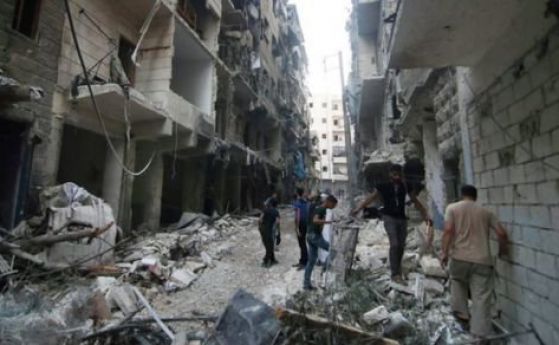 Засилени сражения и руски бомбардировки над Алепо