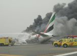 Член на екипажа на катастрофиралия в Дубай самолет е бил ранен