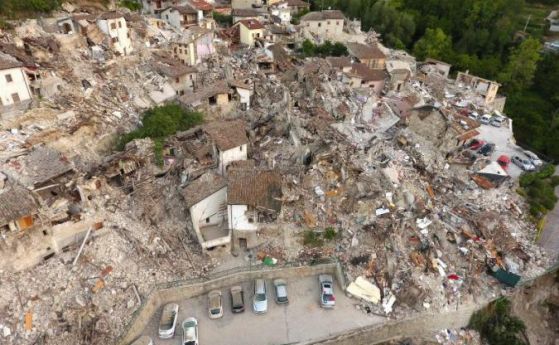 928 вторични земетресения в Италия, жертвите се увеличиха на 267