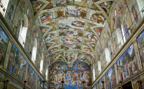 Микеланджело може да е скрил феминистки код във фреските на Сикстинската капела