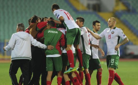 България начело в групата след измъчено 4:3 срещу Люксембург