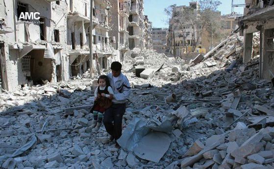 При сраженията в Алепо са използвани забранените касетъчни боеприпаси