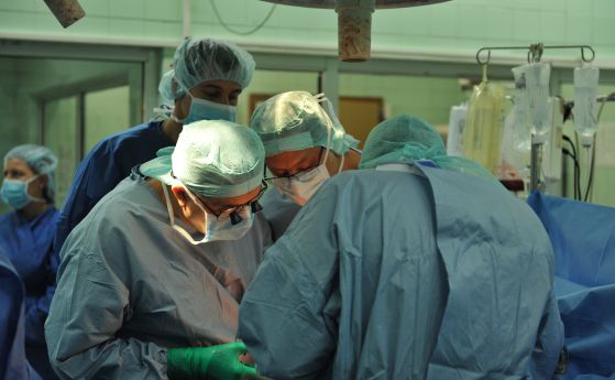 Пета чернодробна трансплантация за годината извършиха лекари от ВМА