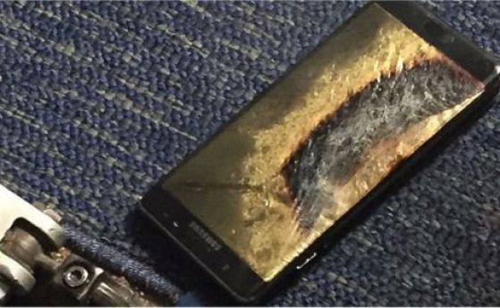 Забраниха Galaxy Note 7  в самолета