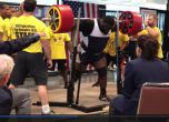 Американец клекна с 456 кг за рекорд (видео)