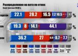 Цачева бие с много сред турците и ромите, губи с 6% сред българите