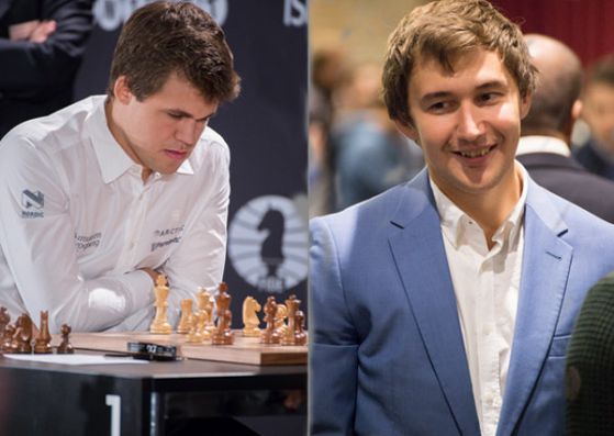 Карлсен започва с белите фигури