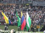 Атлетико Насионал изпрати загиналите си съперници с пълен стадион и бели гълъби