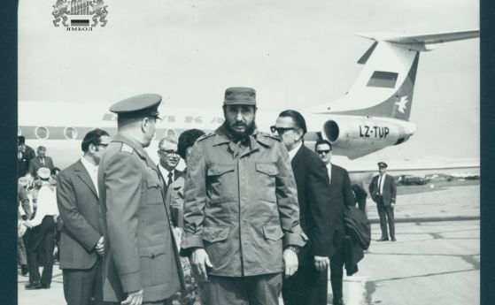 Кастро и Тодор Живков в Ямбол, 1972 г. (снимки от архива)