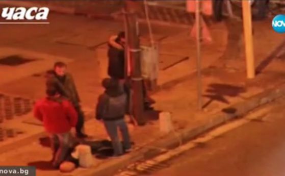 Граждани задържаха мъртво пиян шофьор, предизвикал катастрофа в София (видео)