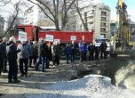 Бургазлии застанаха срещу багерите,за да спрат строеж пред блоковете им