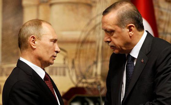 Путин и Ердоган проведоха разговор по телефона след убийството на руския посланик