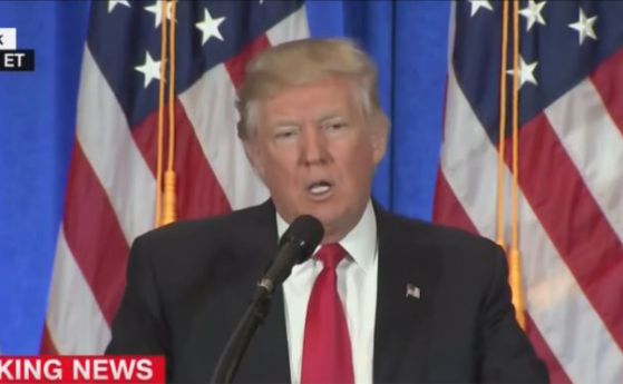 Тръмп сърдит на CNN: Пускате фалшиви новини (видео)