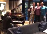 Гришо завладява и музикалните върхове с Федерер и Томи Хаас (видео)