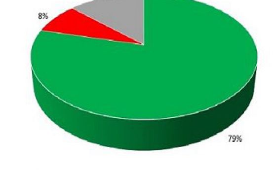 Галъп: 79% подкрепа за  Румен Радев