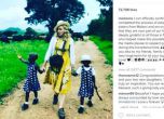 Мадона показа осиновените си близначки от Малави