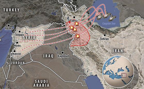 Руски самолети отново преминаха през Иран за операция в Сирия