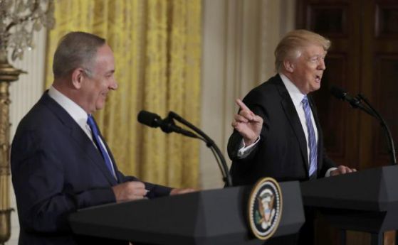 Тръмп се отказа от двудържавното решение на израелско-палестинския конфликт
