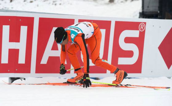 Това ли е най-лошият ски бегач в историята (видео)?