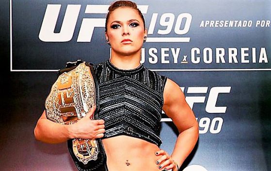 Ронда Раузи влиза в затвора, но за филм