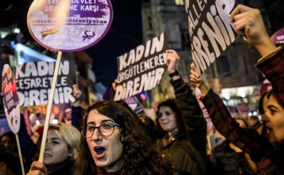 Жените в Истанбул поискаха равнопоставеност