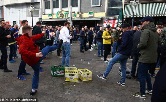 Английски купон в Дортмунд, каси бири, футбол и мир преди мача