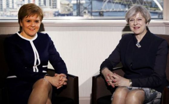 Тереза Мей се срещна с първия министър на Шотландия