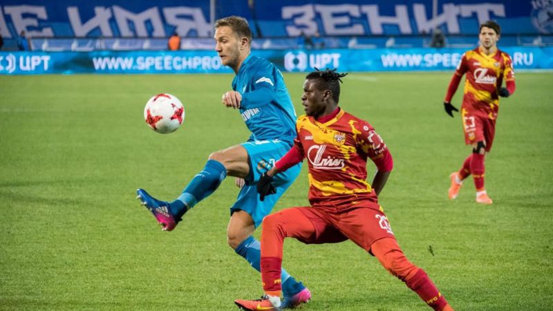 Защитник на Зенит бил на метри от взрива в Санкт Петербург