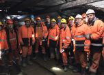 Протестът на миньорите от "Оброчище" приключи