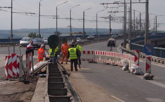 Започна ремонтът на Аспаруховия мост