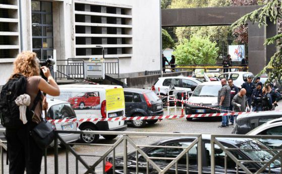 Бомбата в Рим най-вероятно е поставена от местни анархисти