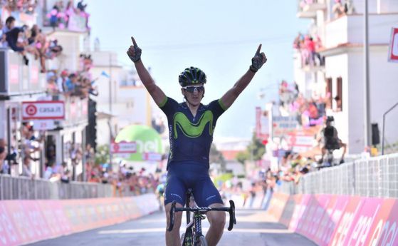 Исагире спечели осмия етап в Джирото, Юнгелс остава лидер