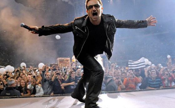 Боно от U2 забрани на Тръмп да стъпва на концертите му