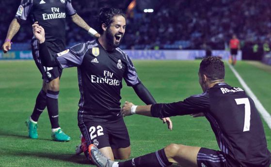 Реал Мадрид разби Селта и докосва титлата