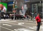 Кола се вряза в пешеходци на Таймс Скуеър. Един е убит, 22 са ранени