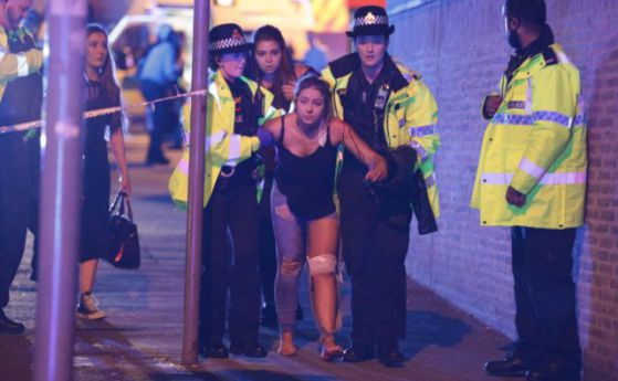Взрив на концерт на Ариана Гранде в Манчестър, има убити и ранени