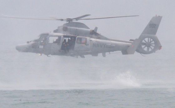 Наш военен хеликоптер падна в Черно море