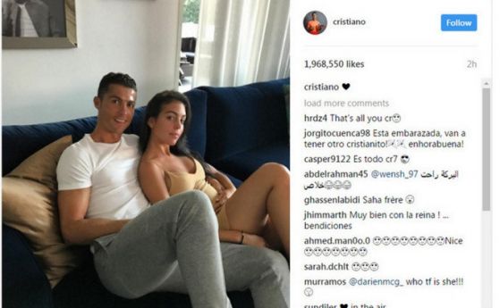 Роналдо станал баща на близнаци,твърдят в Португалия
